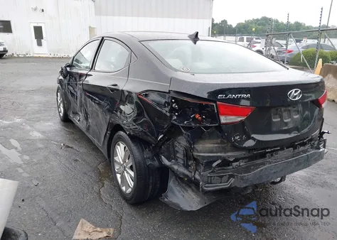 2015 Hyundai Elantra Se z USA, uszkodzony, nr VIN KMHDH4AE4FU301122